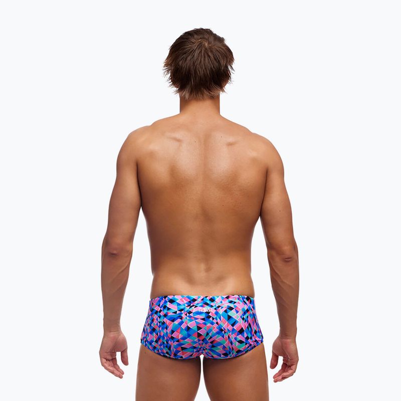 Herren-Schwimmboxer Funky Trunks Sidewinder Trunks warp tour 2