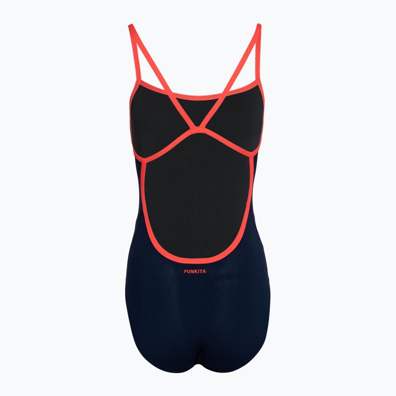 Damen-Badeanzug Funkita Single Strap One Piece ocean fire 2