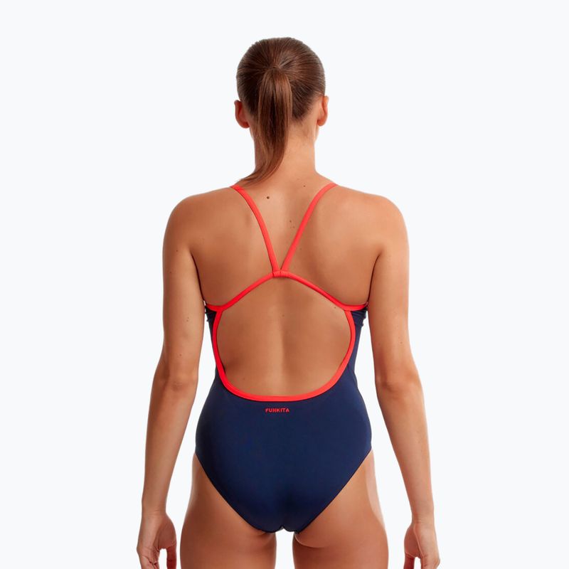 Damen-Badeanzug Funkita Single Strap One Piece ocean fire 6