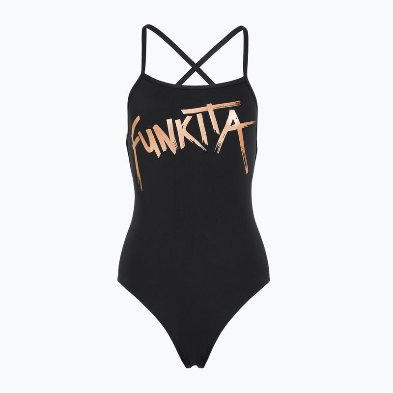Funkita Strapped In One Piece bronziert Frauen einteiliger Badeanzug
