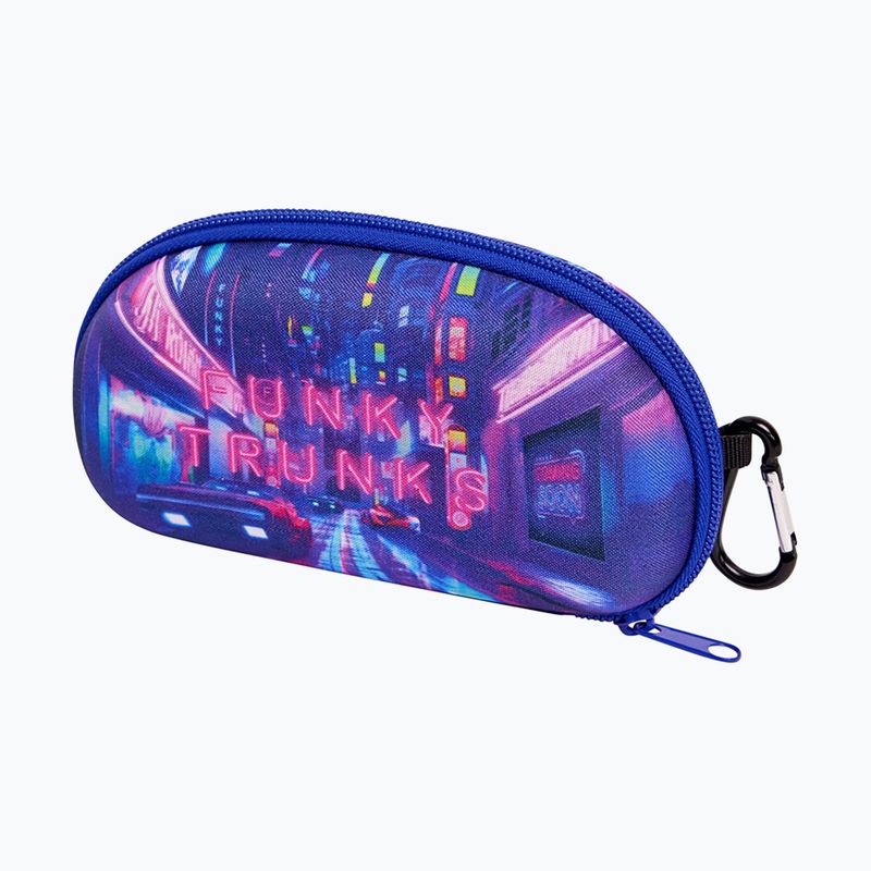 Schwimmbrillenetui Funky Trunks Case Closed Goggle cyber city 3