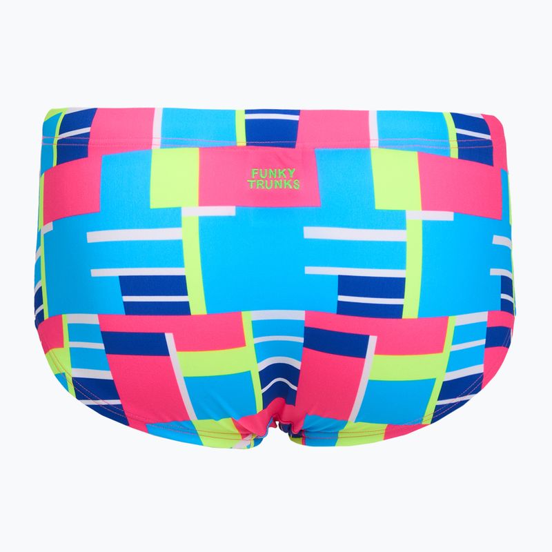 Badeshorts Herren Funky Trunks Classic Trunks blok tok 2