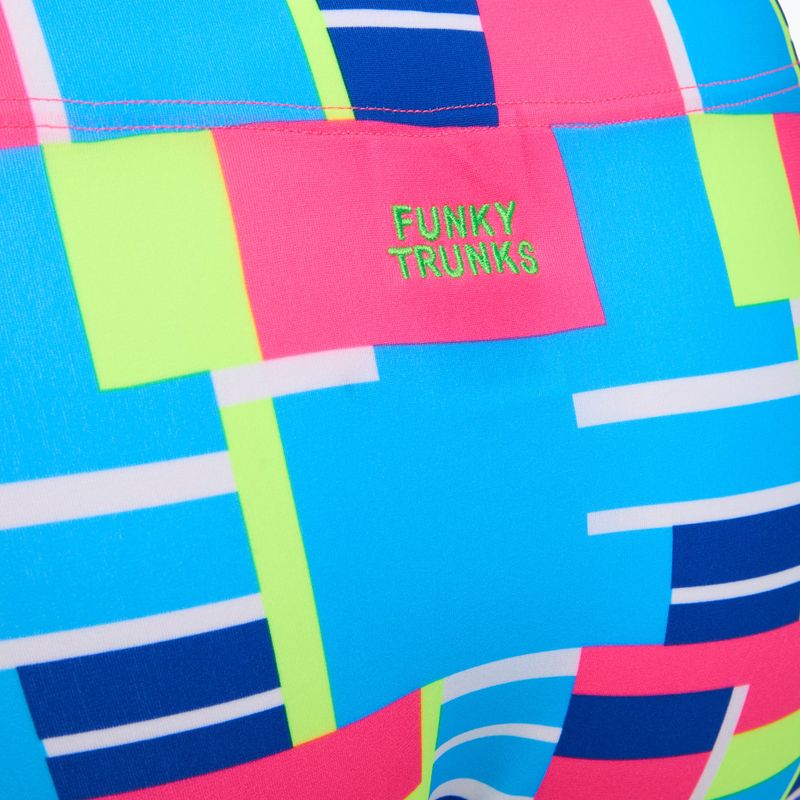 Badeshorts Herren Funky Trunks Classic Trunks blok tok 3