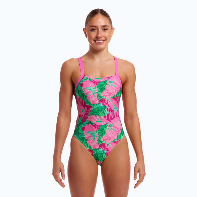 Einteiler Badeanzug Damen Funkita Brace Free One Piece tropic palm 4