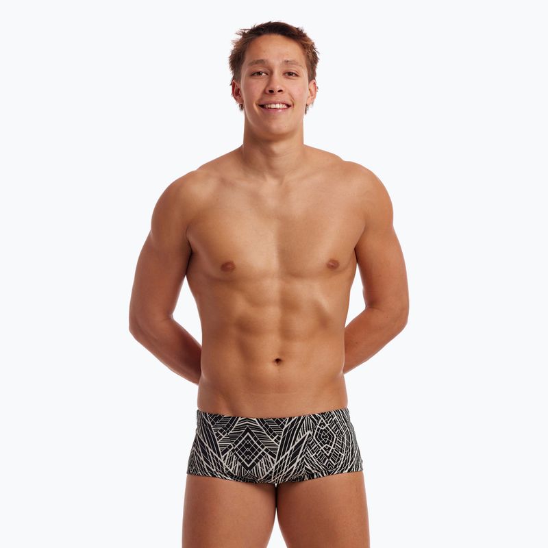 Schwimm Boxershorts Herren Funky Trunks Classic Trunks space signals 4