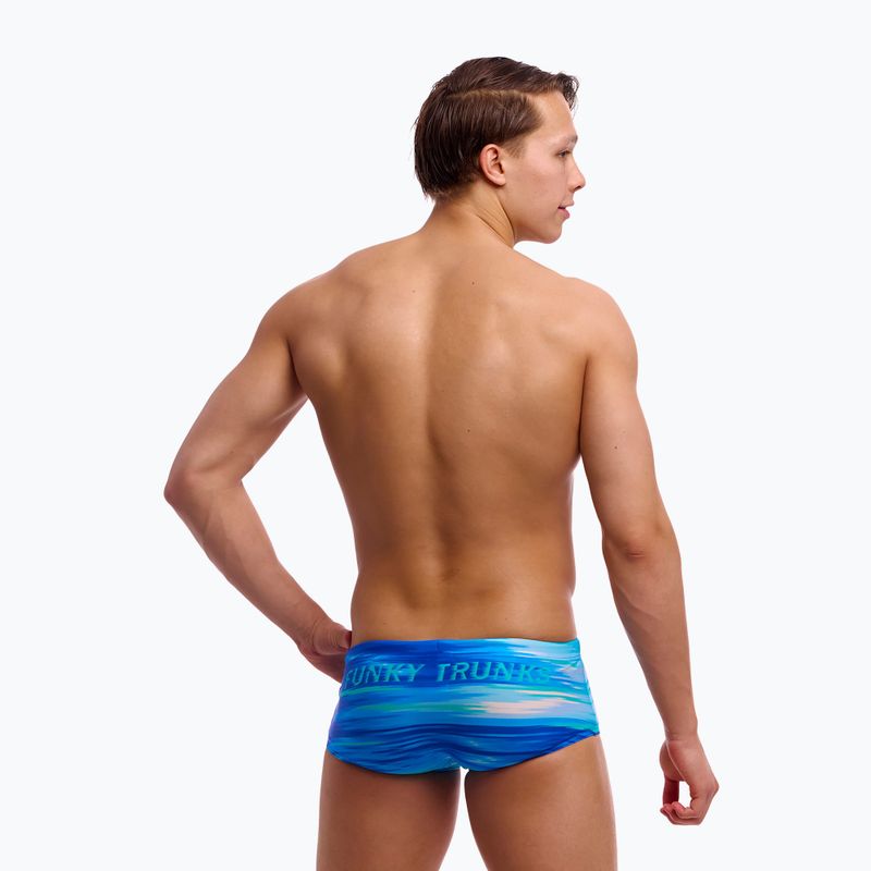 Herren Funky Trunks Sidewinder Schwimm-Boxershorts sea breeze 3