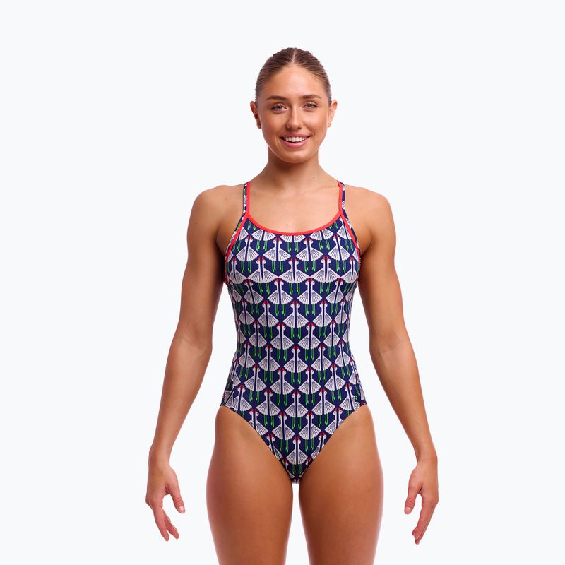 Damen Funkita Diamond Back One Piece Sitting Duck Badeanzug