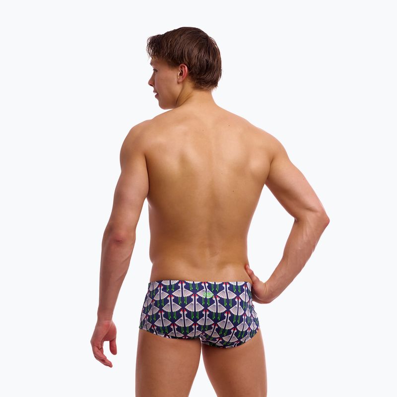 Herren-Schwimmboxer Funky Trunks Classic Trunks sitzende Ente 3