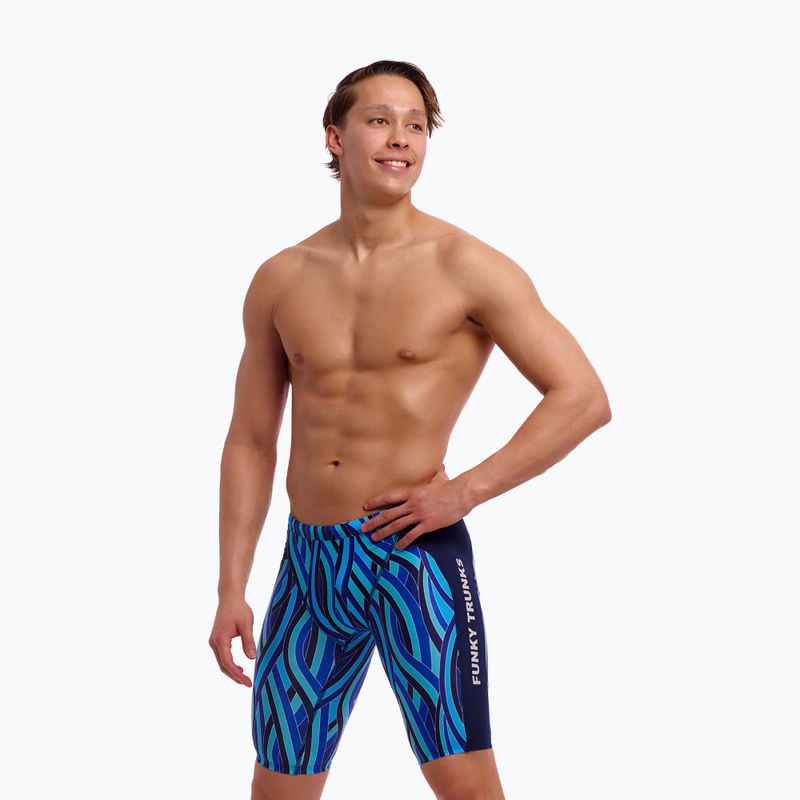 Herren Schwimmen Jammers Funky Trunks Training Jammers Schnorchel Stadt 4