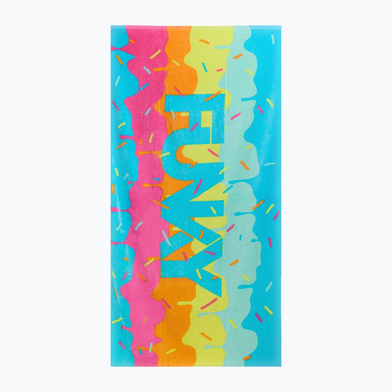Funky Cotton Towel schmelzendes Chaos