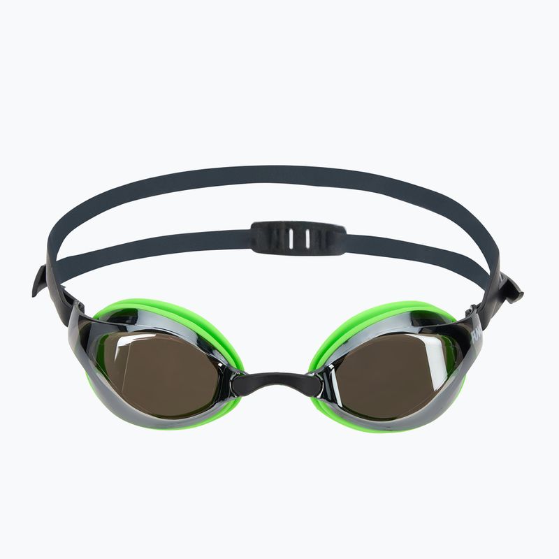 Schwimmbrille Funky XT Machine Mirror grün team 2
