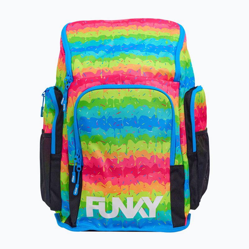Rucksack Funky Space Case 40 l schmelzendes Chaos