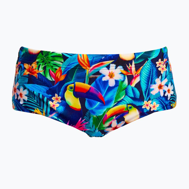 Kinder-Badeboxer Funky Trunks Sidewinder Trunks birdie wordie