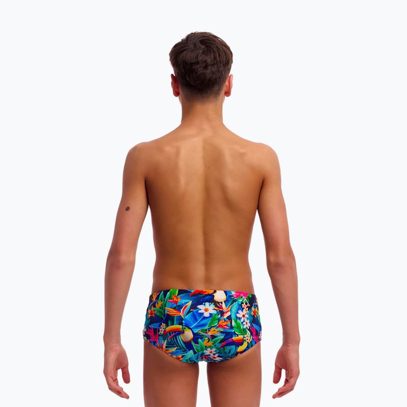 Kinder-Badeboxer Funky Trunks Sidewinder Trunks birdie wordie 3