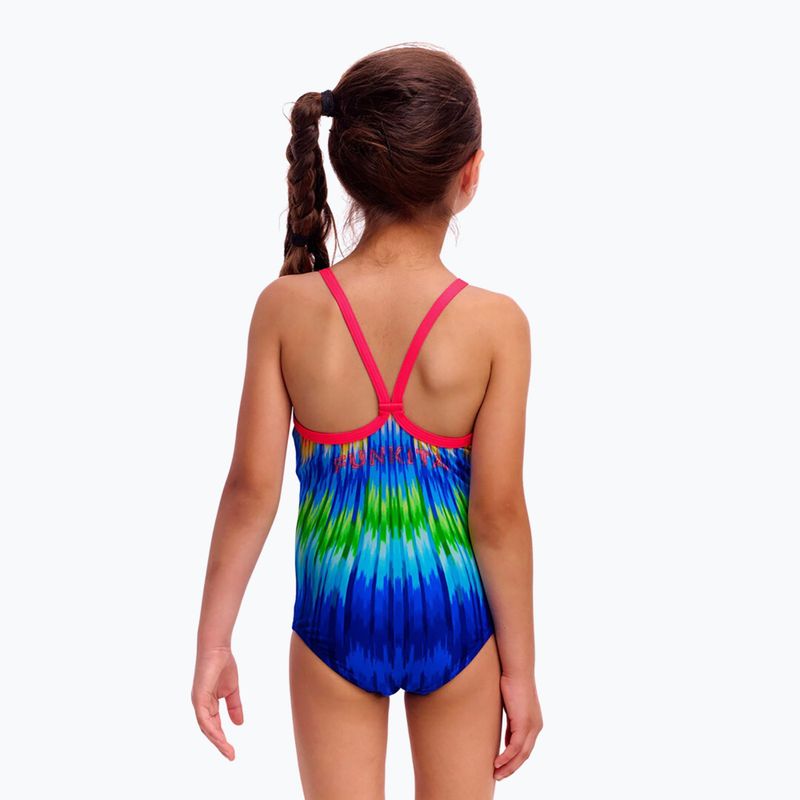 Einteiliger Kinder-Badeanzug Funkita Printed One Piece fly time 2