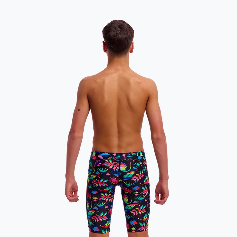 Kinder-Schwimmjammers Funky Trunks Training Jammers lost leaf 3