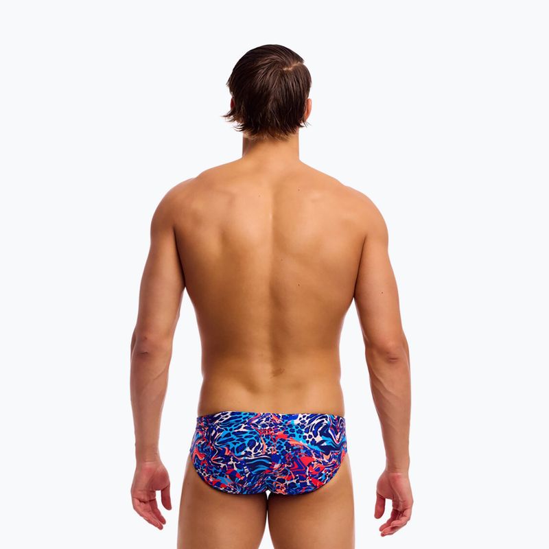 Herren-Badeslip Funky Trunks Seamed Briefs Mad Cat 3