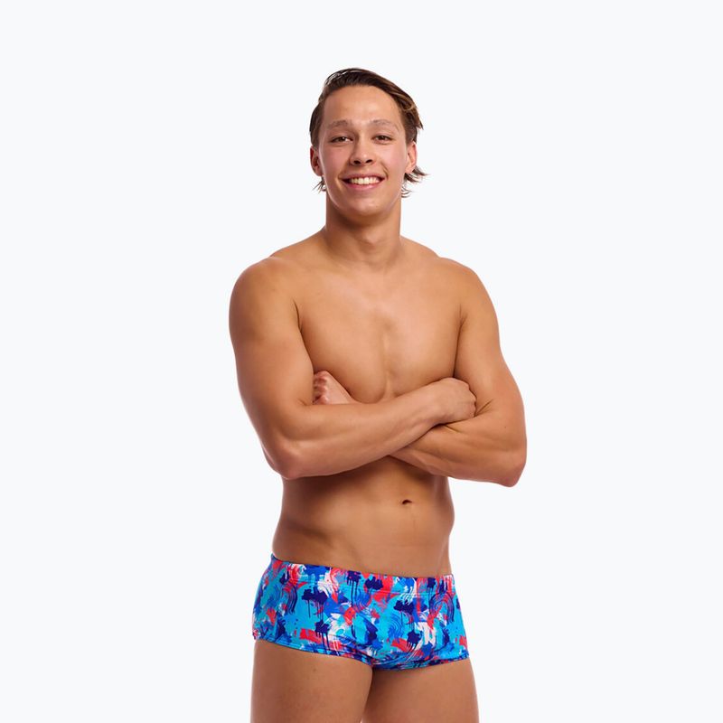 Herren Schwimmboxer Funky Trunks Sidewinder Trunks messy messy messy 2