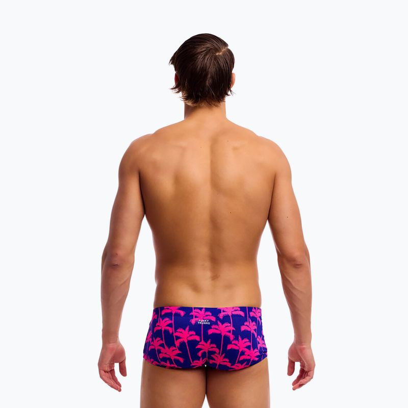 Herren-Badeboxer Funky Trunks Classic Trunks pinky palms 3