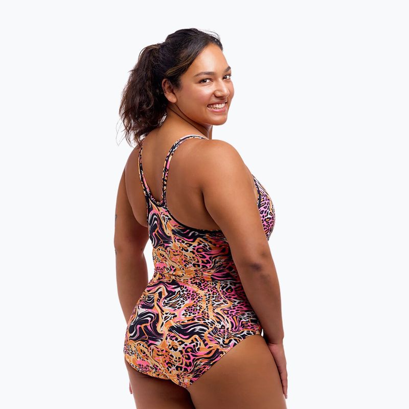 Einteiliger Damen-Badeanzug Funkita Locked In Lucy One Piece tipsy tiger 2