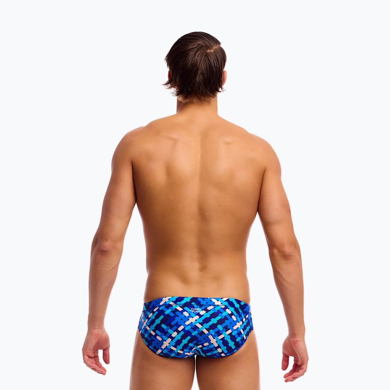 Herren-Badeslip Funky Trunks Classic Brief under over 3