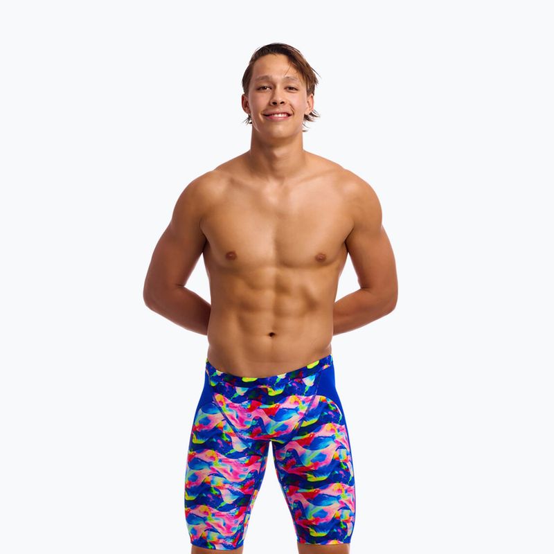 Herren Schwimmhose Funky Trunks Training Jammers wet wave 2