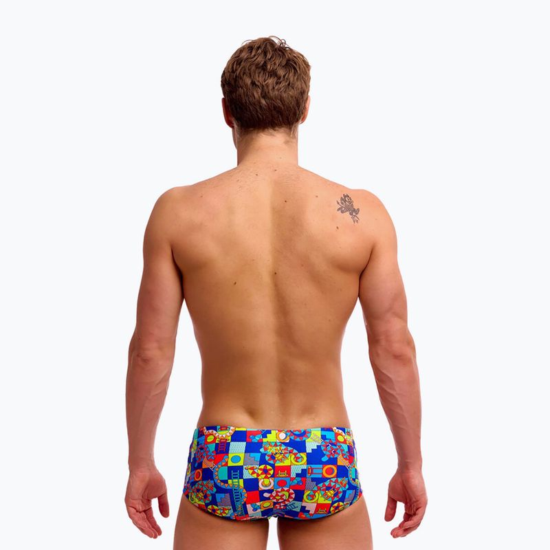 Herren-Schwimm-Boxershorts Funky Trunks Classic Trunks board games 2