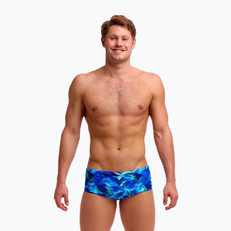 Badeshorts Herren Funky Trunks Sidewinder Trunks storm chaser 2