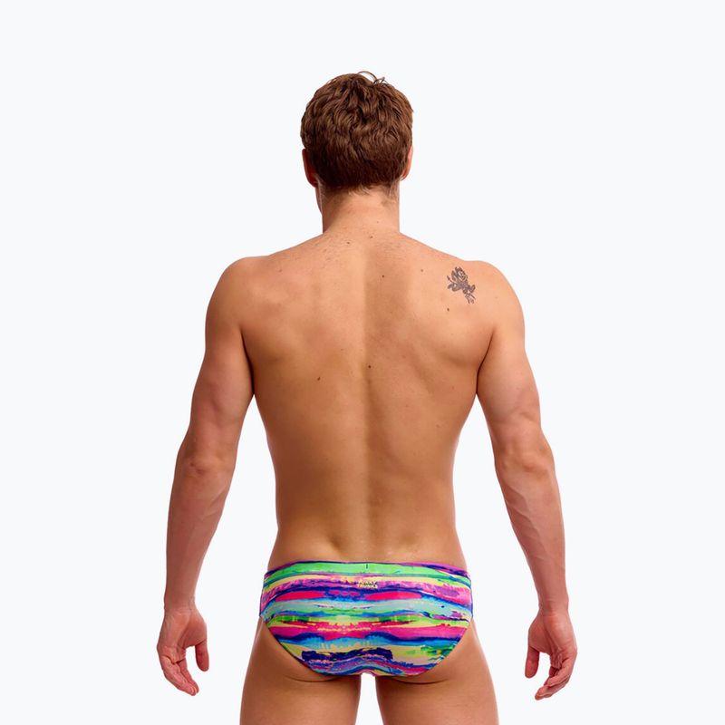 Badeslip Herren Funky Trunks Classic Brief paint patch 2