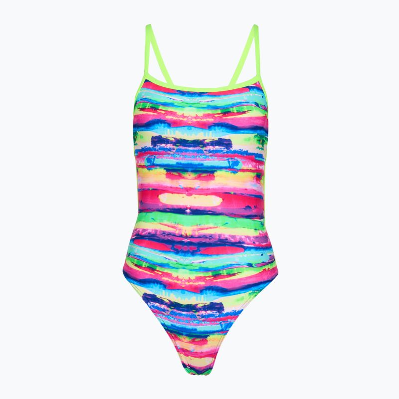 Badeanzug Funkita Single Strength One Piece paint patch