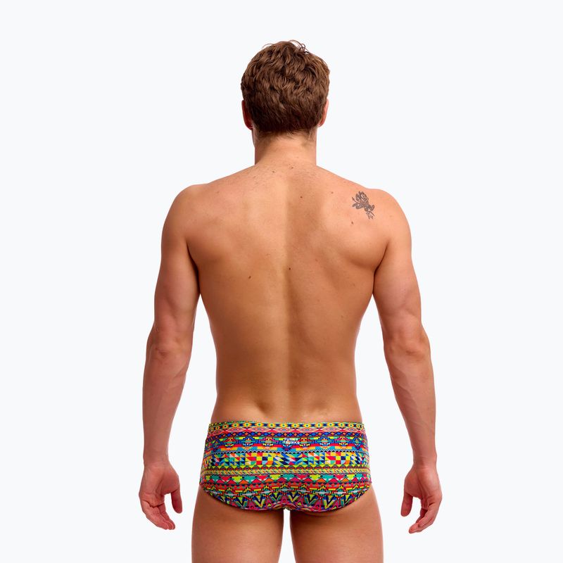 Badeshorts Herren Funky Trunks Sidewinder Trunks packed up 4