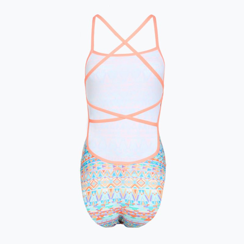 Damen Badeanzug Funkita Strapped In One piece ship shape 2