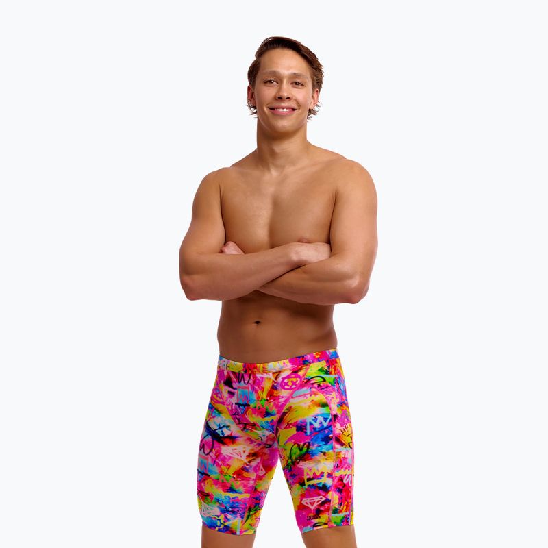 Schwimm-Jammer für Herren Funky Trunks Training Jammers tag her 3