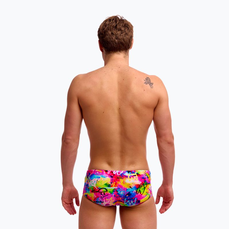 Herren-Schwimm-Boxershorts Funky Trunks Sidewinder Trunks tag her 4