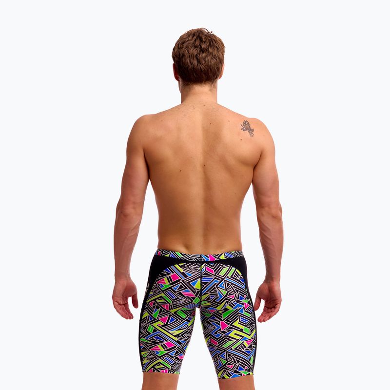 Schwimm-Jammer für Herren Funky Trunks Training Jammers bits of peace 4
