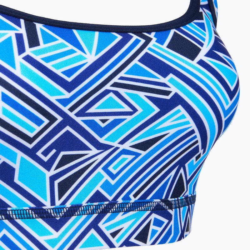 Bikinioberteil Funkita Sports Top blue bits 3