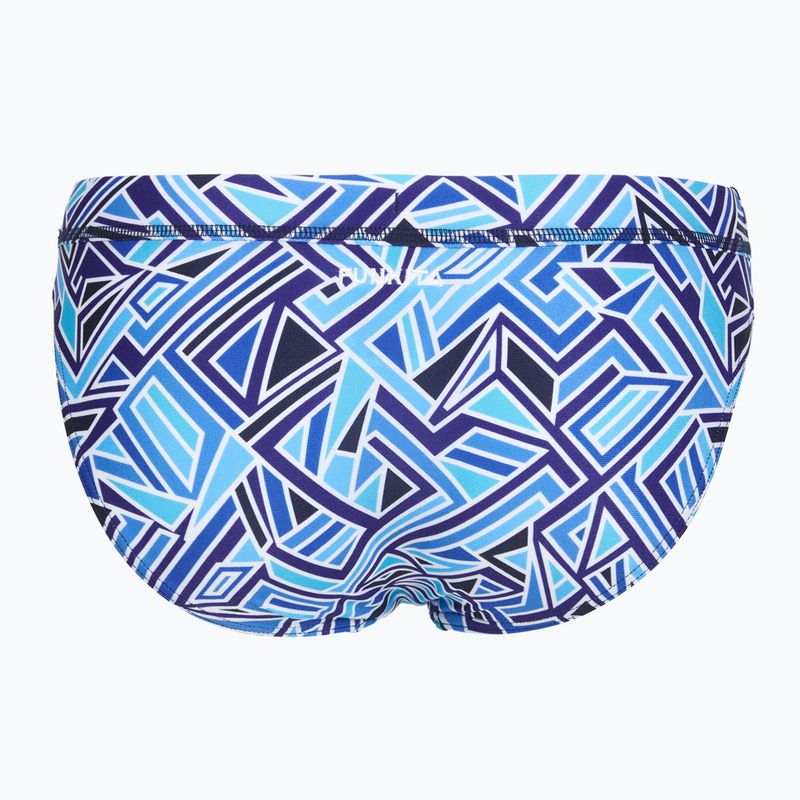 Bikinihose Funkita Sports Brief blue bits 2