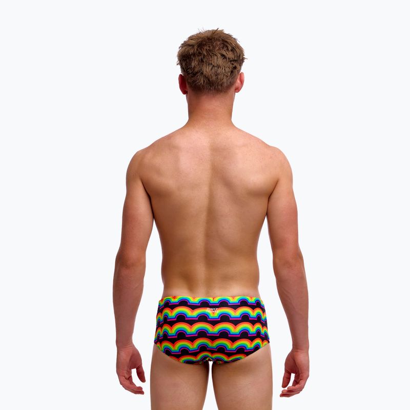 Kinder-Schwimmboxer Funky Trunks Sidewinder Trunks rainbowie 4