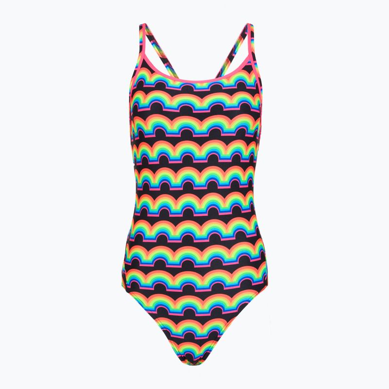 Badeanzug Damen Funkita Diamond Secure One Piece rainbowie