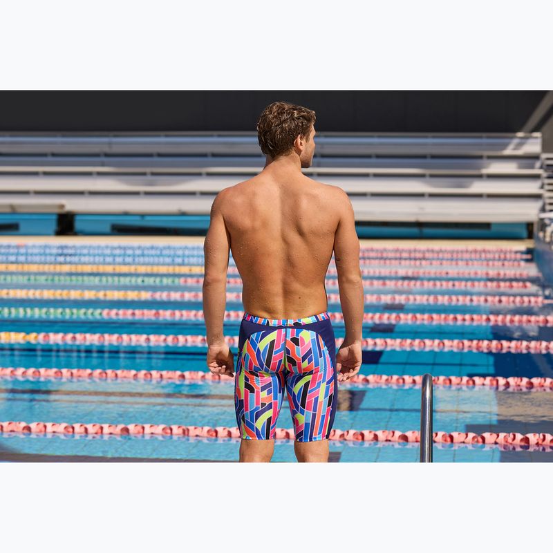 Schwimm-Jammer Herren Funky Trunks Training Jammers fauit lines 7