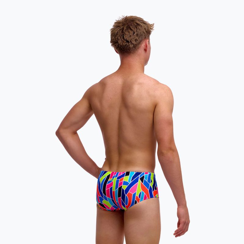 Kinder-Schwimmboxer Funky Trunks Sidewinder Trunks fault lines 5