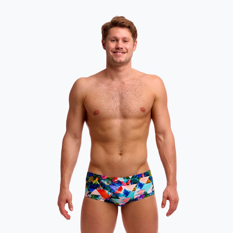 Badeshorts Herren Funky Trunks Classic Trunks palm prism 2