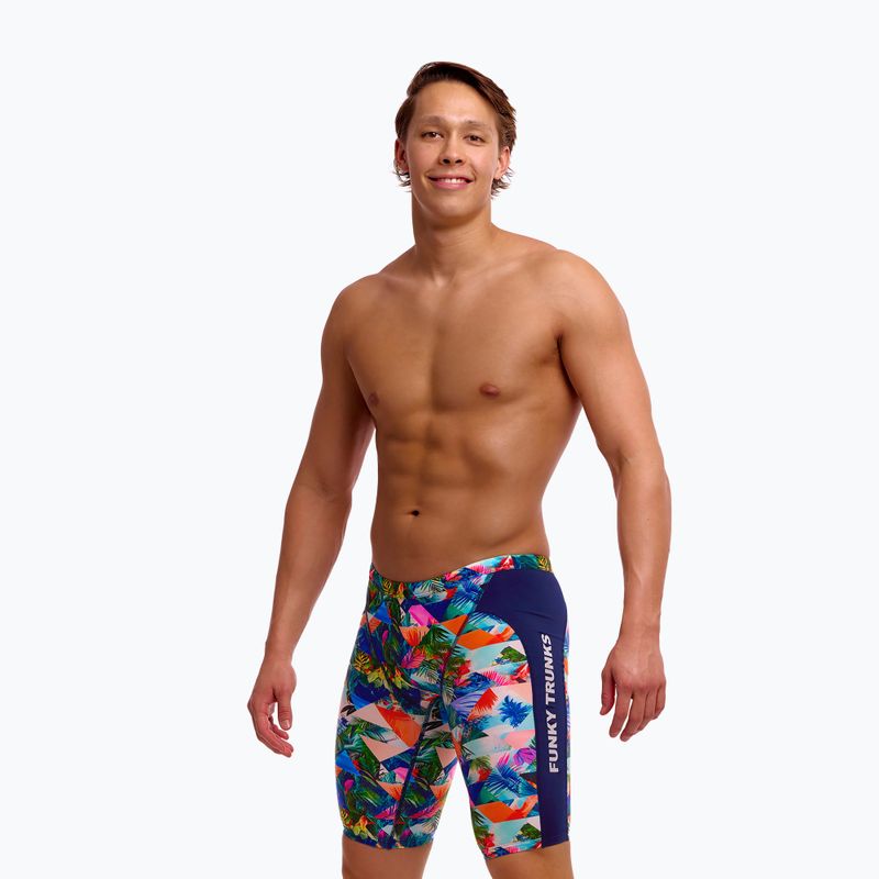 Schwimm-Jammer Herren Funky Trunks Training Jammers palm prism 2
