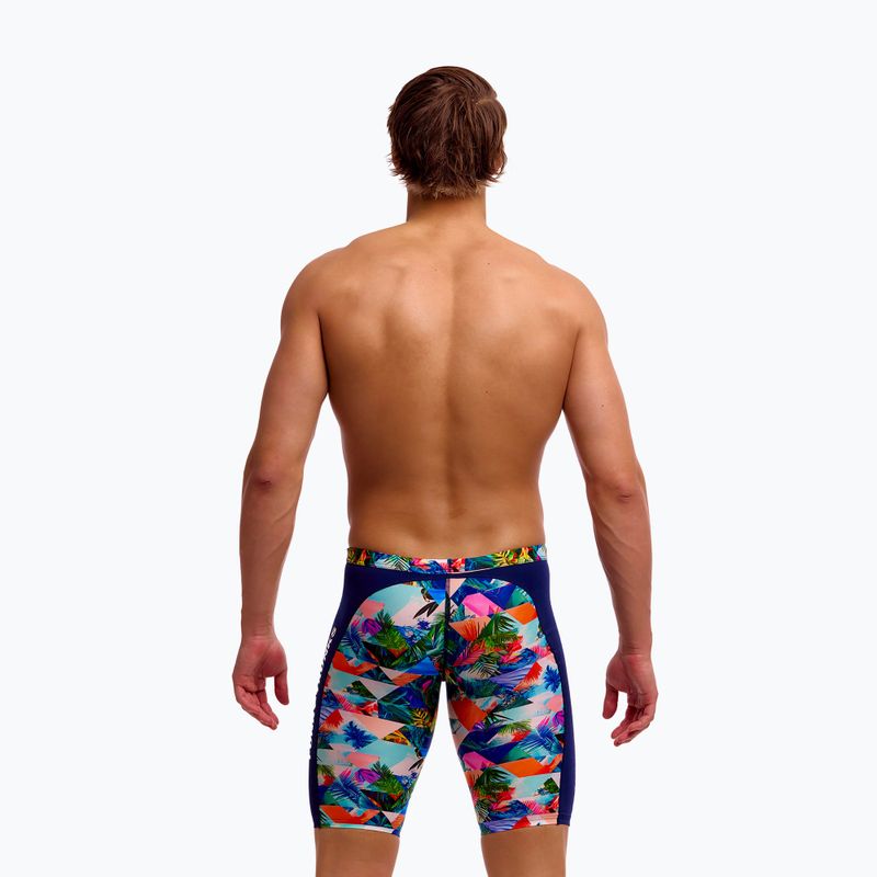 Schwimm-Jammer Herren Funky Trunks Training Jammers palm prism 3