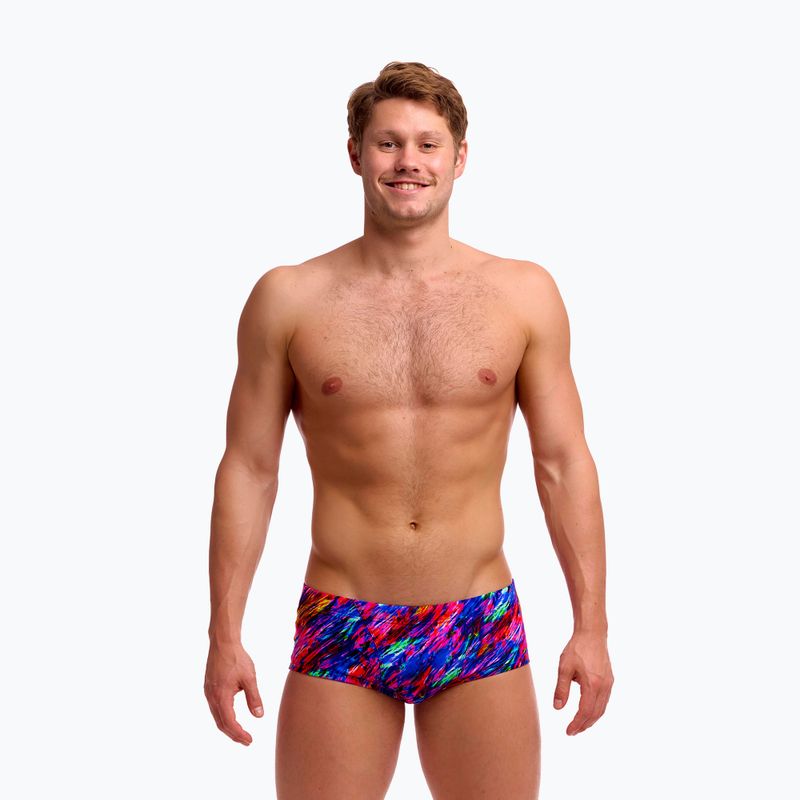 Herren-Schwimm-Boxershorts Funky Trunks Classic Trunks big bang 2