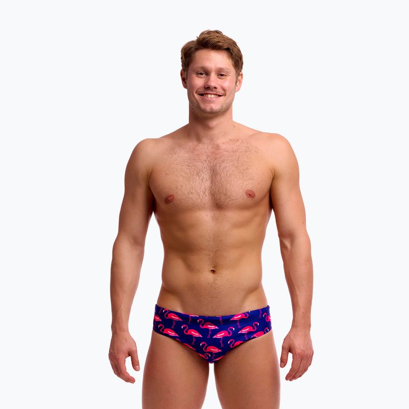 Badeslip Herren Funky Trunks Classic Brief flocked up 2