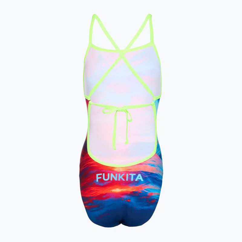 Badeanzug Damen Funkita Tie Me Tight One Piece sunset delight 2