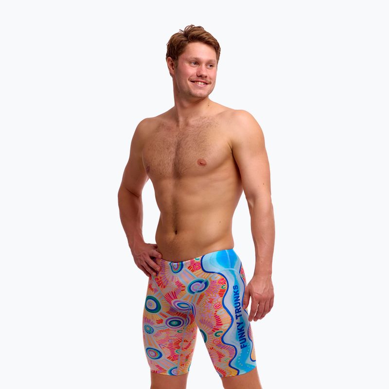 Schwimm-Jammer für Herren Funky Trunks Fast Training Jammer kulin colour 3