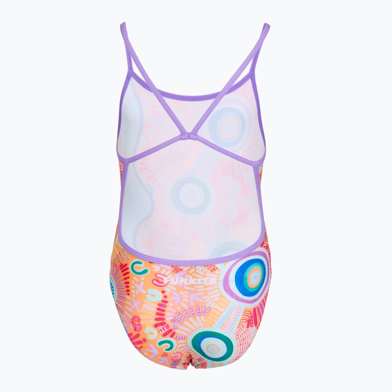 Kinder-Badeanzug einteilig Funkita Single Strap One Piece kulin colour 2