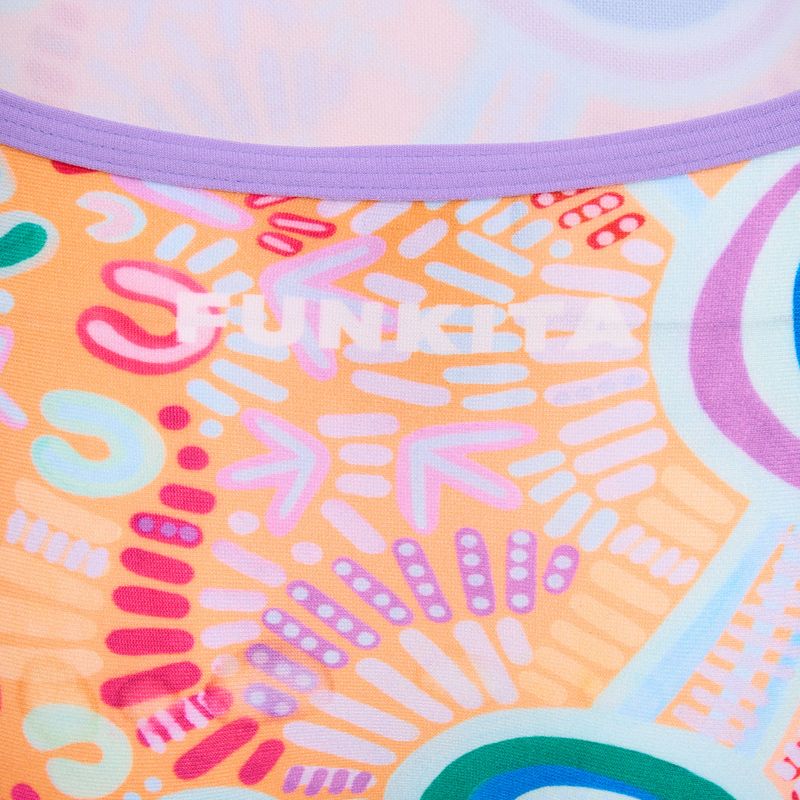 Kinder-Badeanzug einteilig Funkita Single Strap One Piece kulin colour 3